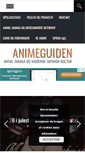 Mobile Screenshot of animeguiden.dk